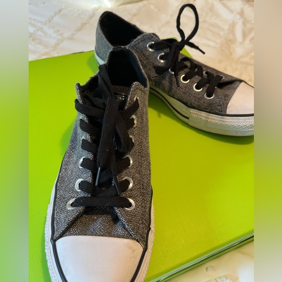 Converse All Stars- High Street Black Tweed - Picture 12 of 14